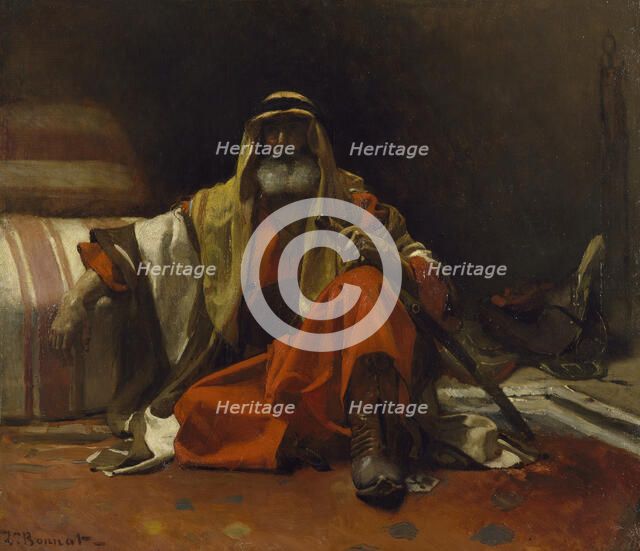 An Arab Sheik, c1870. Creator: Leon Joseph Florentin Bonnat.