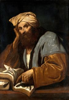 An Arabic man of learning (Avicenna ?), 17th century. Creator: Unknown