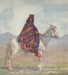 An Araucanian Indian 1916. Artist: A S Forrest