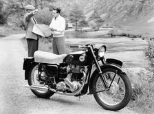 An Ariel Red Hunter 350cc, 1956