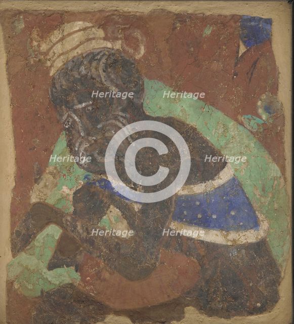An Ascetic, from Cave 224, 4th-6th century. Creator: Unknown.