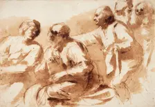 An Assembly of Learned Men, between circa 1625 and circa 1627. Creator: Guercino