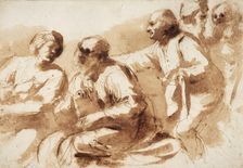 An Assembly of Learned Men, between circa 1625 and circa 1627. Creator: Guercino