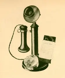 An Automatic Telephone Receiver c1930. Creator: Unknown