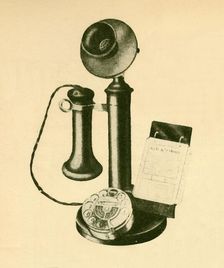 An Automatic Telephone Receiver c1930. Creator: Unknown