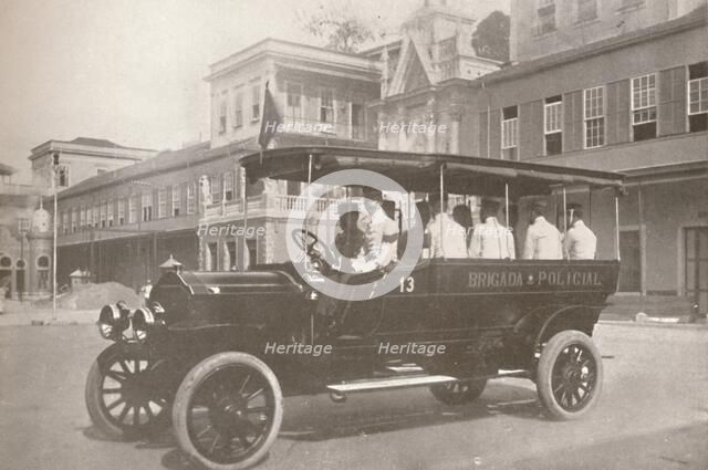 'An Automobile of the Military Police Force', 1914. Artist: Unknown.