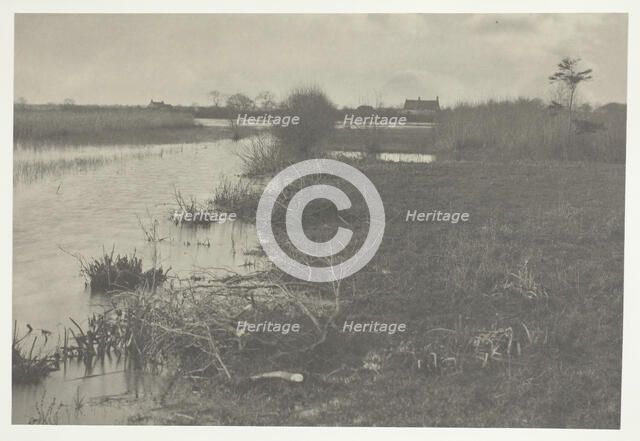 An Autumn Morning, 1886. Creator: Peter Henry Emerson.