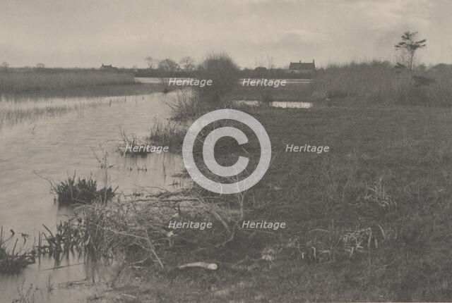 An Autumn Morning, 1886. Creators: Dr Peter Henry Emerson, Thomas Frederick Goodall.