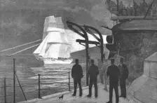 'An Autumn Cruise with the Channel Squadron; The "Phantom Ship " -- A Sailing Vessel "Running the E Creator: Unknown