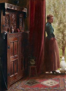 An autumn idyll, 1891. Creator: W Paul Davis