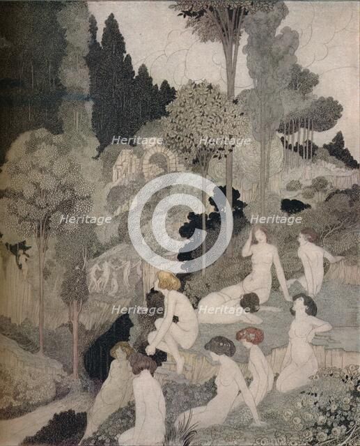 'An Autumn Interlude', c1910. Artist: Charles Robinson.