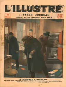An audacious burglary, 1932. Creator: Unknown