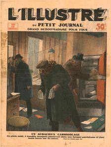 An audacious burglary, 1932. Creator: Unknown