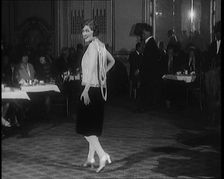 An Audience of Female Civilians Watching Other Female Civilians Modelling Glamorous Outfits..., 1920 Creator: British Pathe Ltd