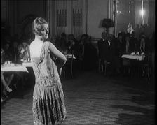 An Audience of Female Civilians Watching Other Female Civilians Modelling Glamorous Outfits..., 1920 Creator: British Pathe Ltd