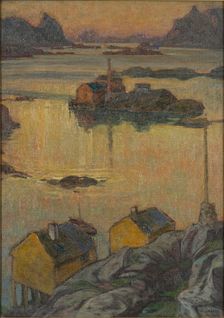 An August Night. Study from North Norway, c1900s. Creator: Anna Katarina Boberg