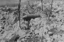 An Austrian "dud", 305 shell, 1918. Creator: Bain News Service