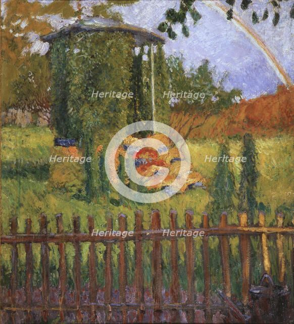 An Garden Arbour, 1907. Artist: Yakovlev, Mikhail Nikolayevich (1880-1942)