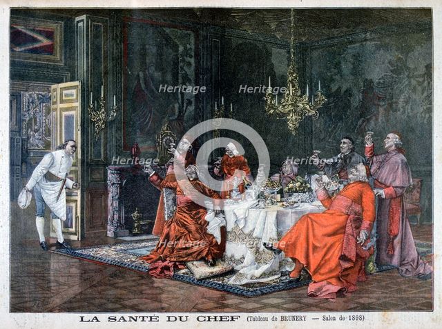 'An Eminent Gathering', 1898. Creator: F Meaulle.