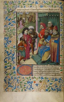 An Emperor at Court, about 1460-1470. Creator: Unknown