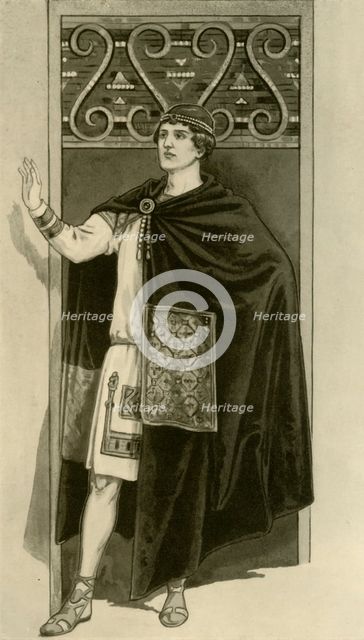 'An Emperor of the Eastern or Western Empire - Fifth Century, B.C.', 1924. Creator: Herbert Norris.