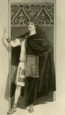 An Emperor of the Eastern or Western Empire - Fifth Century, B.C. 1924. Creator: Herbert Norris