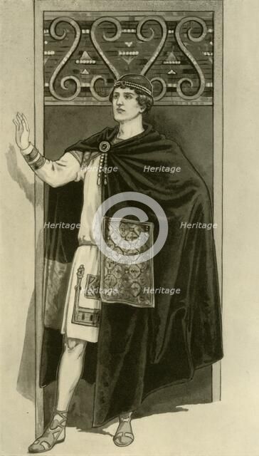 'An Emperor of the Eastern or Western Empire - Fifth Century, B.C.', 1924. Creator: Herbert Norris.