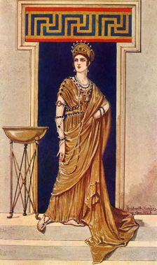 An Empress of the Second and Third Century, A.D. 1924. Creator: Herbert Norris