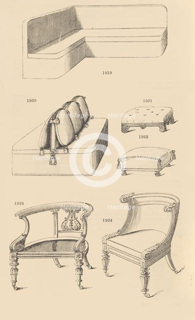 An Encyclopedia of Cottage, Farm and Villa Architecture and Furniture, 1835., Creator: John Claudius Loudon.