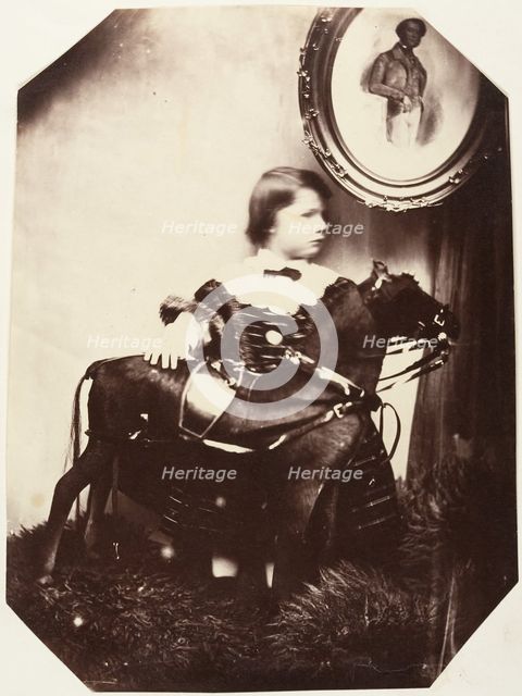 An "Enfant terrible" (No One Can Do the Impossible), 1854-56. Creator: Louis-Pierre-Théophile Dubois de Nehaut.