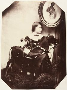 An "Enfant terrible" (No One Can Do the Impossible), 1854-56. Creator: Louis-Pierre-Théophile Dubois de Nehaut