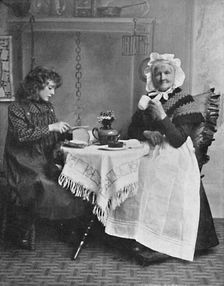 An English cottage scene, 1912