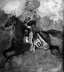 An English Officer 19th century, (1930).Artist: Constantin Guys