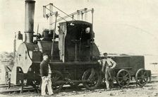 An Early Colliery Locomotive c1930. Creator: Unknown