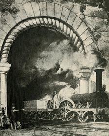 An Early Broad Gauge Train - Great Western Railway c1930. Creator: Unknown