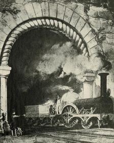 An Early Broad Gauge Train - Great Western Railway c1930. Creator: Unknown