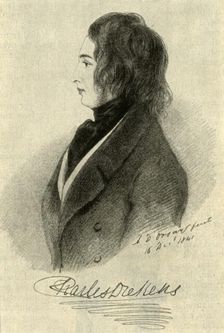 An Early Dickens Portrait 1841, (1910). Creator: Unknown