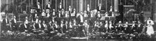 An Eastbourne attraction at the White City: the Duke of Devonshire's orchestra, 1909. Creator: Unknown
