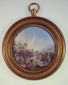 An eastern camp, between 1770 and 1779. Creator: Henri Joseph van Blarenberghe