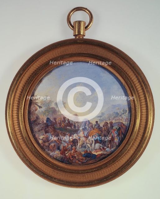 An eastern camp, between 1770 and 1779. Creator: Henri Joseph van Blarenberghe.