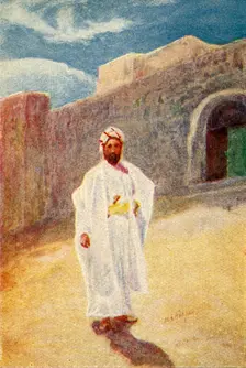 An Eastern Scribe - Luke vi. 7 c1924. Creators: James Clark, Henry A Harper