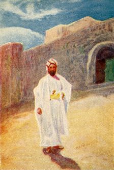 An Eastern Scribe - Luke vi. 7 c1924. Creators: James Clark, Henry A Harper