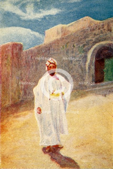 'An Eastern Scribe - Luke vi. 7', c1924. Creators: James Clark, Henry A Harper.