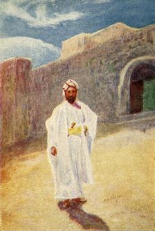 An Eastern Scribe - Luke vi. 7 c1924. Creators: James Clark, Henry A Harper