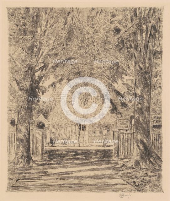 An Easthampton Idyll, 1923. Creator: Frederick Childe Hassam.