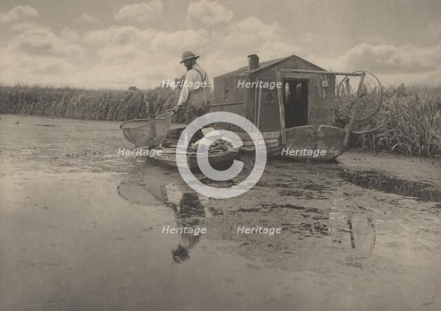 An Eel-Catcher's Home, 1886. Creator: Dr Peter Henry Emerson.