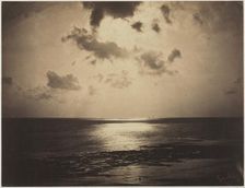 An Effect of the Sun, Normandy, c. 1856. Creator: Gustave Le Gray (French, 1820-1884)