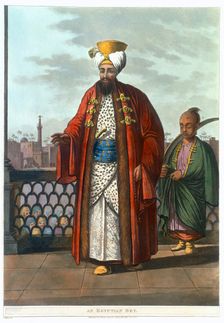 An Egyptian bey, 1802. Creator: Thomas Milton