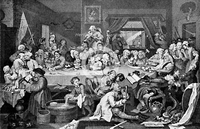 'An election entertainment', 1755. Artist: William Hogarth