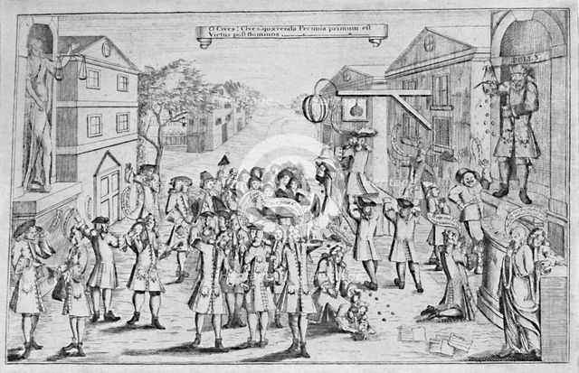 'An Election Won By Bribery', 1727, (1904). Artist: Unknown.